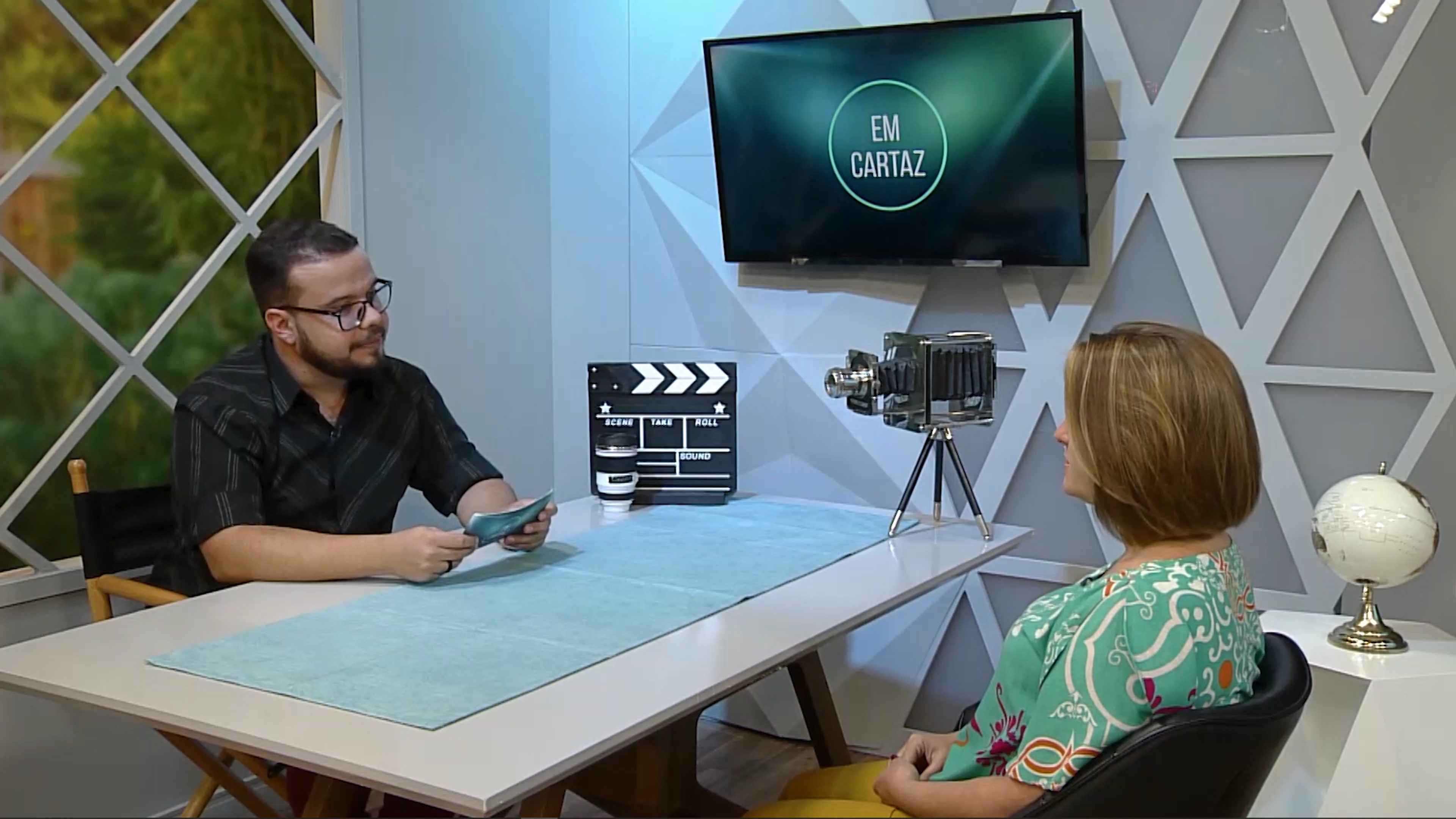 Programas, entretenimento e jornalismo